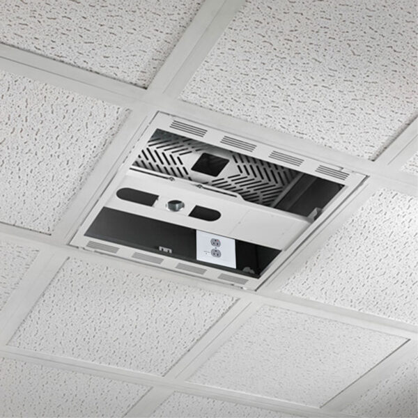 CEILING STORAGE BOX 2X2 W/COLUMN W/POWER