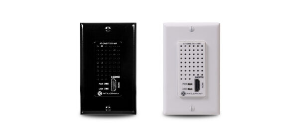 Omega 4K/UHD HDMI over HDBaseT Transmitter Wall Plate