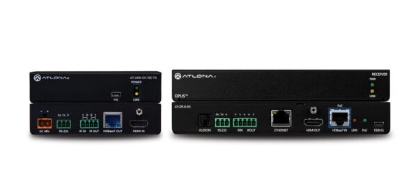 4K/UHD HDMI Transmitter and OPUS Receiver Kit with RS-232 and IR pass-through