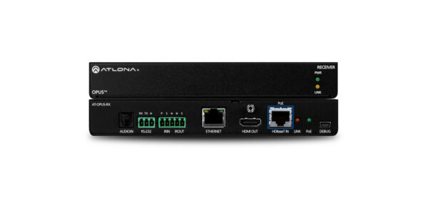 Ultra High Data Rate Extender Receiver w/IR, RS232, Ethernet