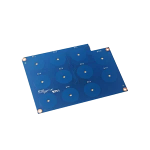 USB connected 11-Button capacitive touch panel with high intensity blue LEDs