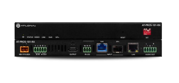 4K Fiber/Copper Receiver