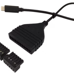 USB-C to GPIO adapter, for use with Series Three and Series Four LS, XD, and XT players with USB-C