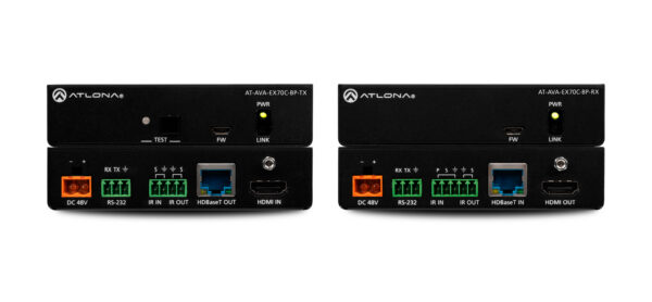 Avance 4K/UHD HDMI Transmitter and Receiver Kit with RS-232 and IR pass-through and bi-directional power