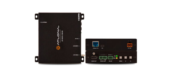 (Rx Only) HDBaseT Scaler with HDMI and Analog Audio Outputs