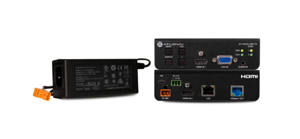 (Tx w/Power Supply KIT) stand along HDVS-200-TX to use w/HDBaseT Projectors