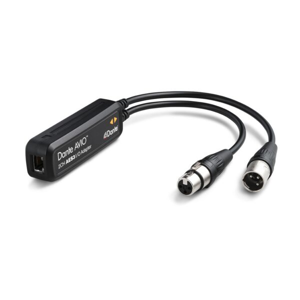Dante AVIO AES3 IO Adapter 2x2