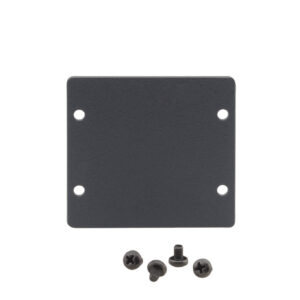 Wall Plate Insert — Double Blank Slot Cover Plate