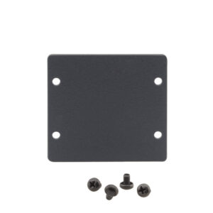 Wall Plate Insert — Double Blank Slot Cover Plate