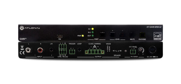 Atlona 50W Mixer Amplifier, 4/8 Ohm