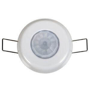 Networked based occupancy sensor with ambient light and temperature sensing, PoE, and detection up to 900 square feet