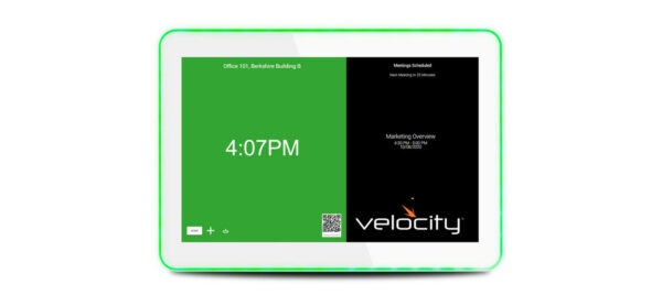 Velocity System 10" VESA Mount Touch Panel with LED (White) includes Wall Mount Kit