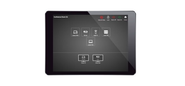 Velocity System 10" VESA Mount Touch Panel with Single Room Velocity Gateway LED (Black) includes Wall Mount Kit