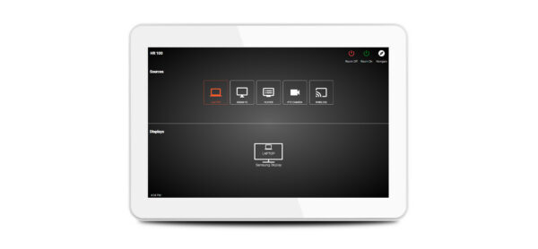 Velocity System 10" VESA Mount Touch Panel with Single Room Velocity Gateway LED (White) includes Wall Mount Kit