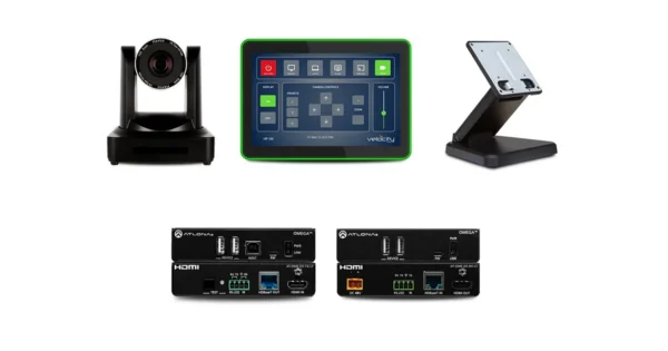 Atlona Room Kit: Pre-Configured Huddle Room System with Control, PTZ camera, and USB extension