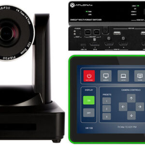 Atlona Room Kit: Pre-Configured Small Conference Room System with Control, PTZ camera, and USB extension