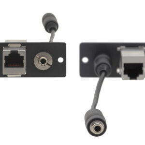 Wall Plate Insert - 3.5mm & RJ-45