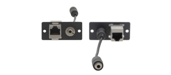 Wall Plate Insert - 3.5mm & RJ-45