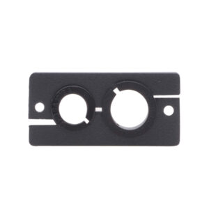 Wall Plate Insert − Dual Cable Pass−Through