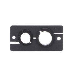 Wall Plate Insert − Dual Cable Pass−Through