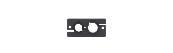 Wall Plate Insert − Dual Cable Pass−Through