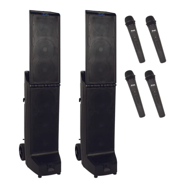 Bigfoot Pair (XU4,RU2), Anchor-Air & 4 wireless mics