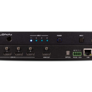 4K HDR Four-Input HDMI Switcher with Auto-Switching