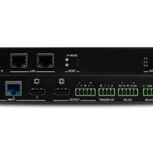 Omega 4K/UHD Receiver with Dual HDBaseT inputs, HDMI input and HDMI output