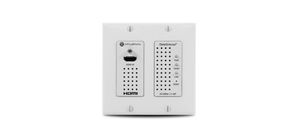Wall Plate Single Channel OmniStream AVoIP Encoder