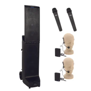 Bigfoot (XU4), Anchor-Air & 4 wireless mics