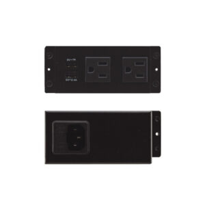 Dual socket with 2X USB charger and 2XUS socket