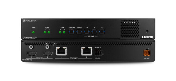 Dual Channel OmniStream AV over IP Encoder