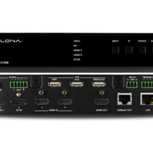 Five-Input Universal Switcher with Wireless Presentation Link