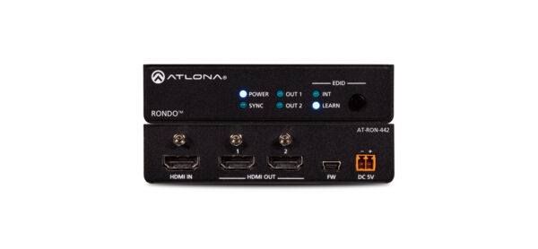 4K HDR Two-Output HDMI Distribution Amplifier